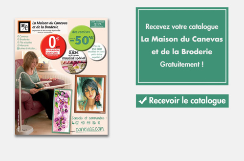 Maison du canevas et de la broderie : le nouveau catalogue printemps-été 2017