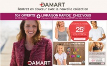 Rentrez en douceur avec le Nouveau catalogue DAMART